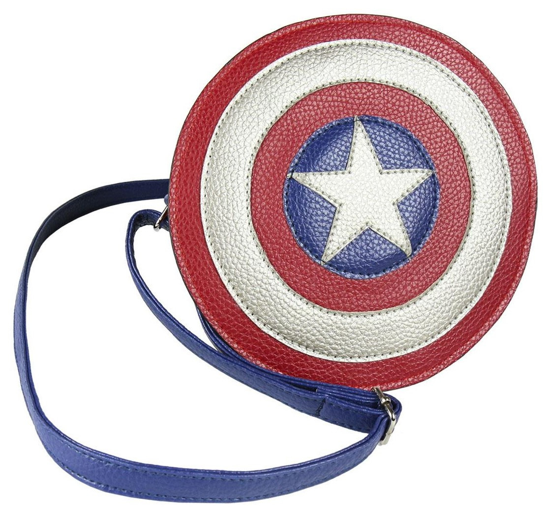 Bolso bandolera inspirado en Capitán América de Marvel