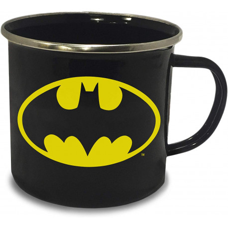 Taza Metálica Batman Logo