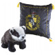 Set Cushion and Stuffed Hufflepuff Harry Potter