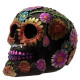 Figure Skull Day of the dead Floral