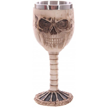 Coupe Deluxe Crâne et Colonne Vertébrale pour collectionneurs