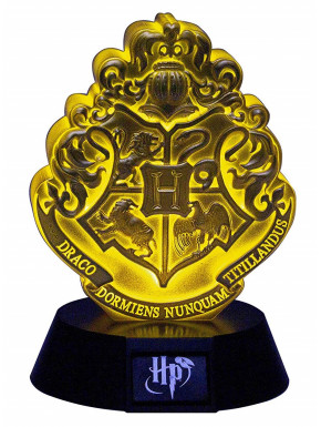 Mini lámpara escudo Hogwarts Harry Potter