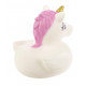 Patito de Goma con Luz Unicornio Kawaii