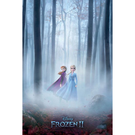 Affiche Le Royaume de Glace Congelés 2 Disney