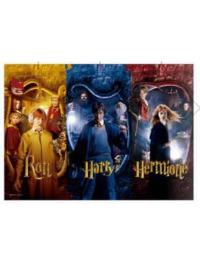 Puzzle Ron, Harry and Hermione Harry Potter