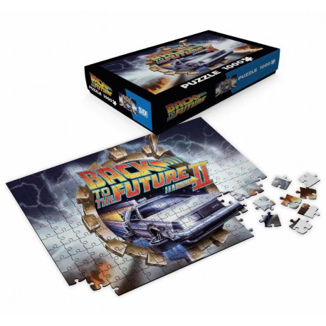 Puzzle Delorean de Retour vers le Futur II 1000 pièces