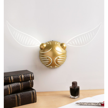 Lampe De Mur Snitch Or Harry Potter