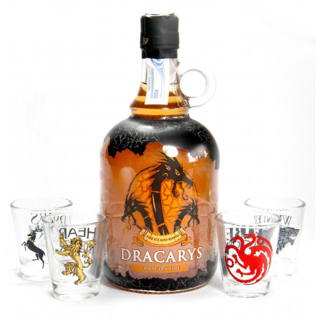 Set di bicchieri bicchiere shot Game of Thrones