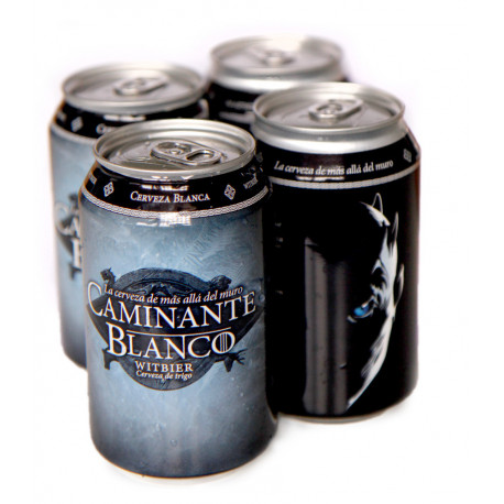 PACK de 4 canettes de Bière Artisanale Wayfarer Blanche 33 cl