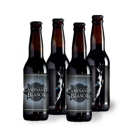 PACK 4 Cervezas Artesanas Caminante Blanco 33 cl
