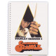 Livre Cahier A5 Orange Mécanique