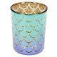 Set De 2 Porte-Bougie En Verre De Sirène