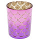 Set De 2 Porte-Bougie En Verre De Sirène