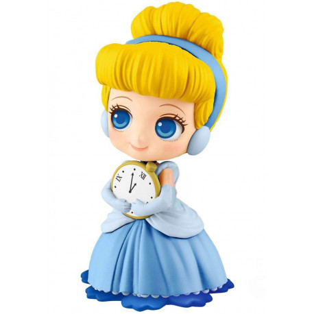 Figura Cenicienta con Reloj Reloj Disney Banpresto Q Posket 14 cm