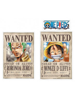 Adesivi Rufy & Zoro Di One Piece