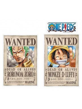 Pegatinas Luffy & Zoro One Piece