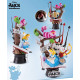Figura diorama de Alice no País das Maravilhas Disney