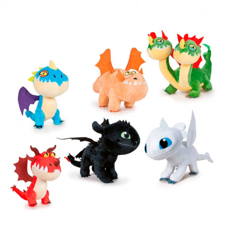 Peluche Comment former votre Dragon 40 cm