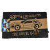 Doormat Back to the Future Delorean
