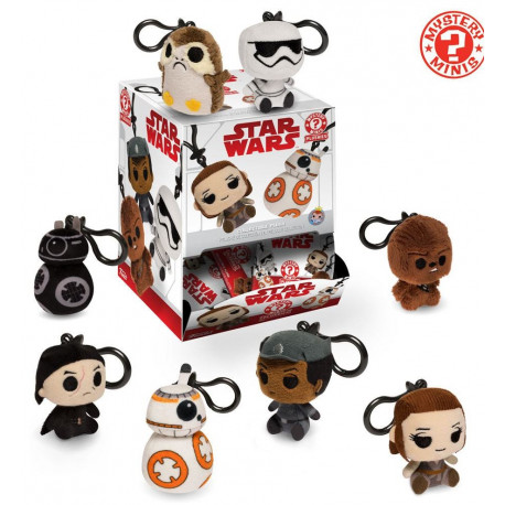 Llavero Colgante Sorpresa Star Wars Peluche