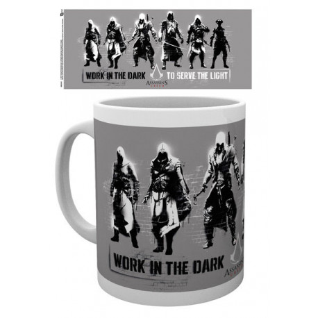 Taza Assassin's Creed Work in the dark to serve the light