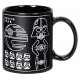 La coupe du Géant de Star Wars Han Solo et Vader