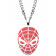 Pendentif En Acier Spiderman Marvel