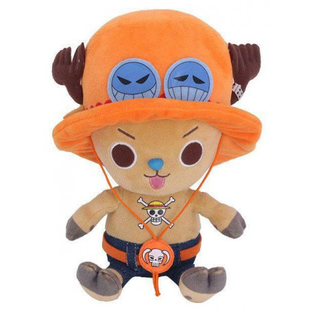 Un Pezzo Peluche Chopper x Ace 20 cm