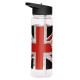 Bottle Skulls and Roses Flag