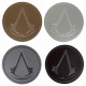 Set di 4 Sottobicchieri di Assassin's Creed