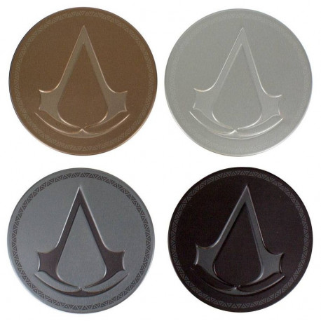 Set de 4 Posavasos Assassin's Creed