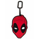 Marvel Identificador de equipaje Deadpool caucho