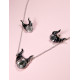 Colgante malefica pendientes malefica