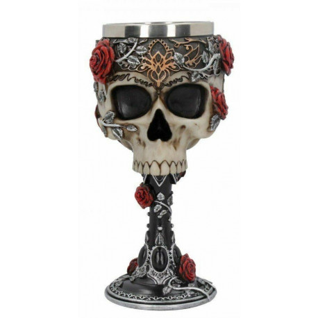 Copa Deluxe Calavera & Rosas