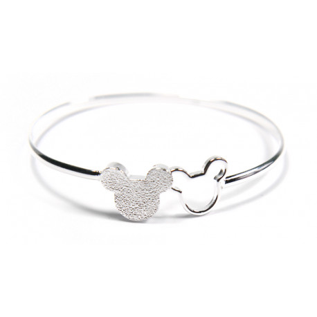 Bangle bracelet gold white Mickey Mouse 90 Anniversary