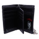 Carteira preta Motorhead com Snaggletooth