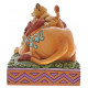 Figura Disney Simba e Mufasa Jim Shore Il Re Leone