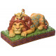 Figura Disney Simba y Mufasa Jim Shore El Rey León