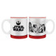 Set de 2 mini tazas Star Wars Imperio vs Rebeldes