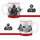 Set de 2 mini tazas Star Wars Imperio vs Rebeldes