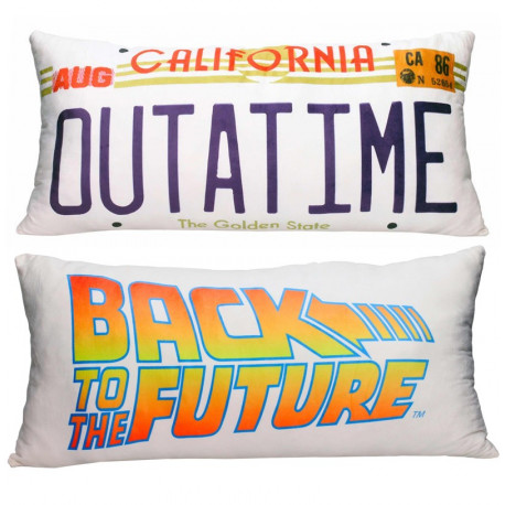 Coussin-Retour vers le futur: un temps