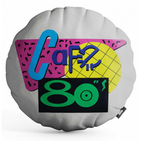 Cushion-Back to the future Cafe 80's