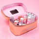 Trousse chic or rose de La Vecina Rubia