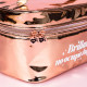 Trousse chic or rose de La Vecina Rubia