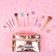 Trousse chic or rose de La Vecina Rubia