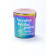 Candela Aromatica, Fatto In Glitter Vicina Bionda