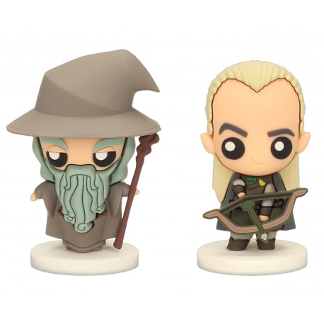 Set figuras Pokis Gandalf & Légolas El Señor de los Anillos