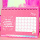 Calendar Table 2020, The Neighbor Blonde