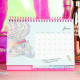 Calendar Table 2020, The Neighbor Blonde