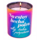Candela Aromatica, Fatto In Glitter Vicina Bionda